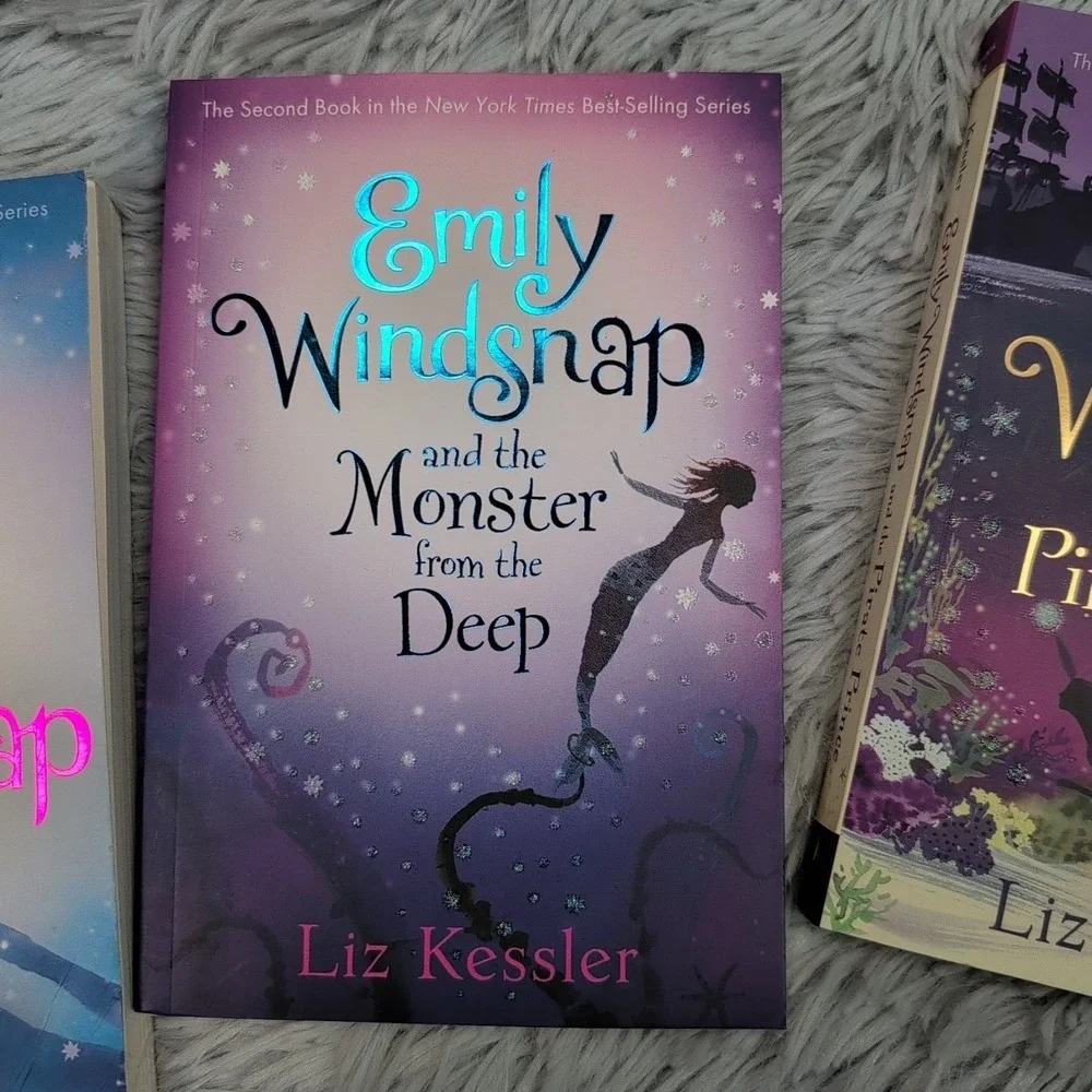 Lot of 3 Emily‎ Windsnap Books Liz Kessler Homeschool Fantasy Paperback